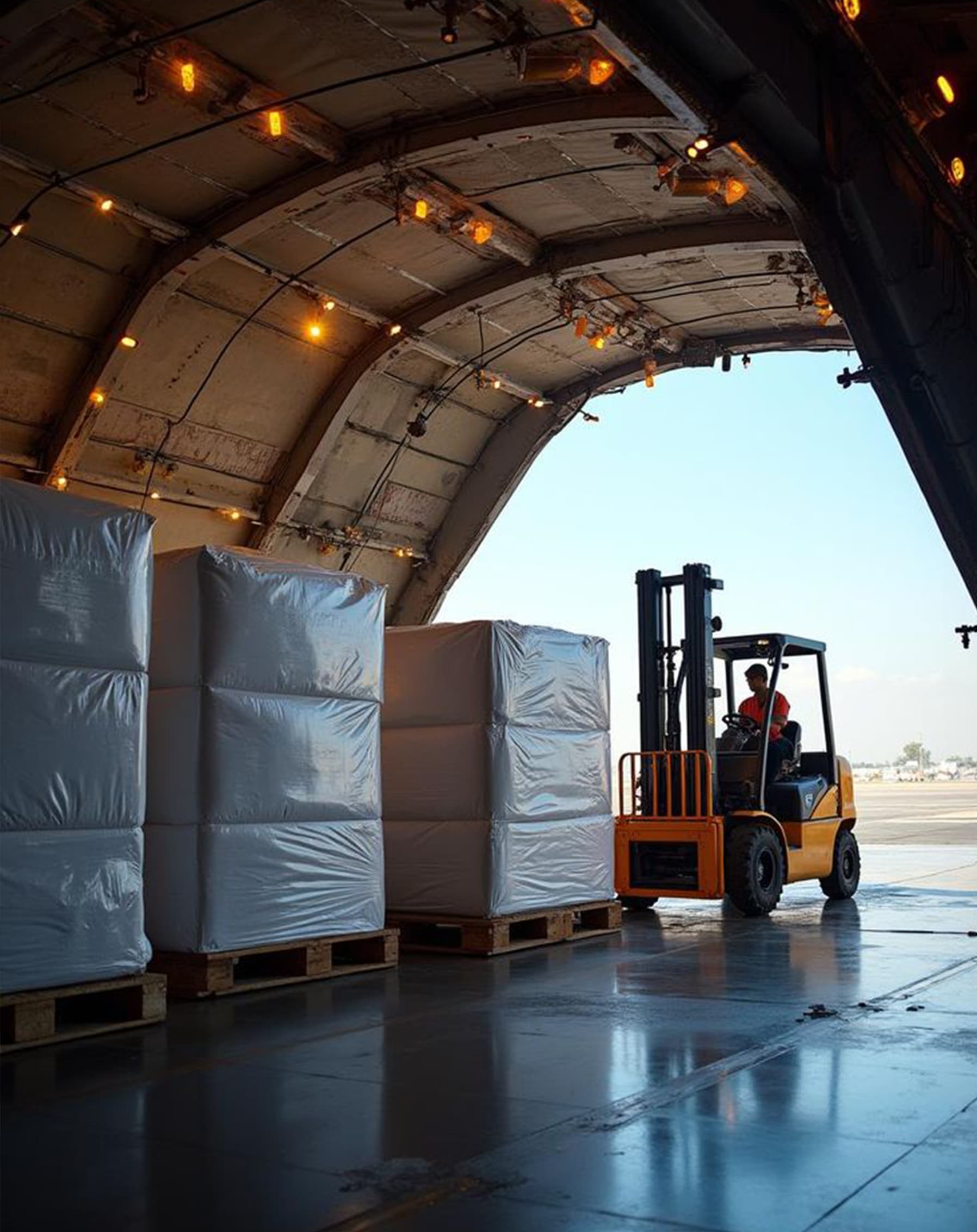 Container loading stage 5